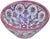 Late 19th Century Late 19th Century Handmade Moroccan Ceramic Bowl With Moorish Motif For Sale - Image 5 of 10