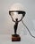 Art Nouveau Bronze and Glass Table Lamp, 1920s For Sale - Image 4 of 17