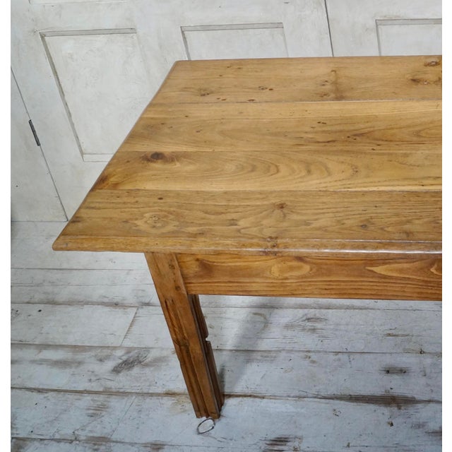 Wood French Chestnut Occasional Table, 1900s For Sale - Image 7 of 9