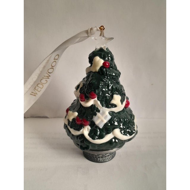Green Wedgwood Victorian Tree Christmas Tree Ornament For Sale - Image 8 of 12