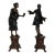 Vintage Bronze Figural Statues (Set of 2) For Sale