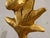 French Sculptural Golden Lamp by Georges Mathias for Fondica, 1980s For Sale - Image 6 of 9