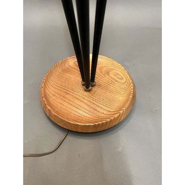 Mid-Century Modern Floor Lamp, France, 1950s For Sale - Image 3 of 8