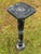 Mid 20th Century Vintage 1950s Italian Black Marble W/White Veins 38" Pedestal Columnar Stand For Sale - Image 5 of 12