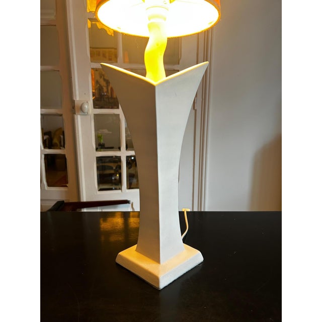 Ceramic Lamp by Pierre Casenove for Lunéville, 1980 For Sale - Image 11 of 14