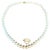 Vintage Cultured Akoya Pearl Necklace Length 18" , 14 Karat Yellow Gold For Sale - Image 17 of 18