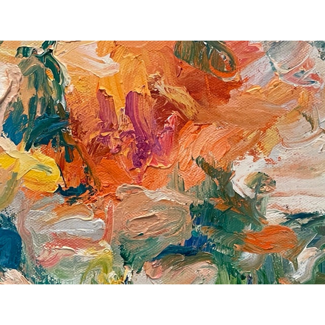 Off-white Reflective Flow 276, Original Painting by Gaby Silva Bavio For Sale - Image 8 of 11