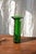Vintage Free-Form Green Art Glass Vase, 1990s For Sale - Image 4 of 6