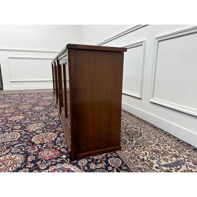 Italian Office Cabinet Sideboard For Sale - Image 6 of 16