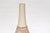 Brown Hand-Crafted Artisan Bottle Shaped Brown and Cream Ceramic Vase with Dripping For Sale - Image 8 of 12