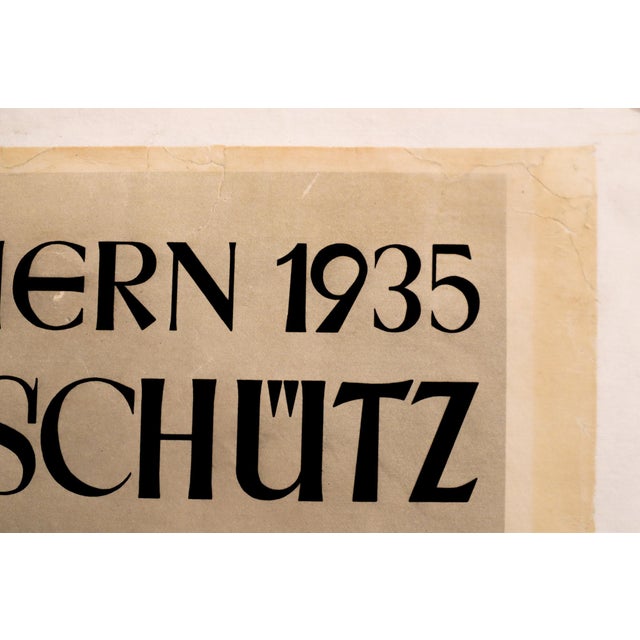 Textile "Deutsche Musikfeiern 1935: Bach-Handel-Schutz (German Music Celebrations 1935: Bach-Handel-Schutz) For Sale - Image 7 of 8