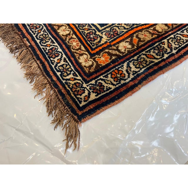 Antique Persian Bijar , 3'3" X 13'2" For Sale In New York - Image 6 of 6