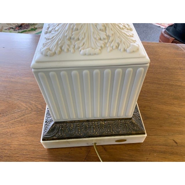 Ceramic 20th Century Neoclassical Style Parin Table Lamp For Sale - Image 7 of 11