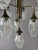 Silver 10-Light Chandelier in Glass and Chrome by Richard Essig For Sale - Image 8 of 11