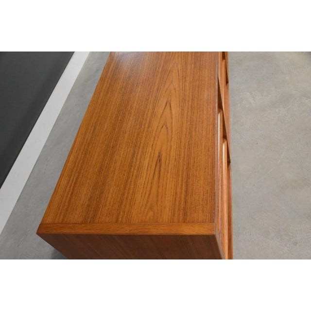 1960s 1960s Danish Modern Teak 77” Dresser by New Furniture For Sale - Image 5 of 10