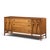 Mid-Century Modern Broyhill Brasilia Mid Century Walnut and Brass 66 Inch Credenza For Sale - Image 3 of 9