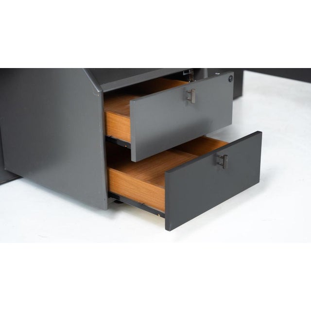 Large Artona Desk by Afra & Tobia Scarpa for Maxalto, 1970s For Sale - Image 10 of 18