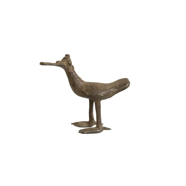 Vintage African Bronze Flat Billed Bird For Sale In New York - Image 6 of 6