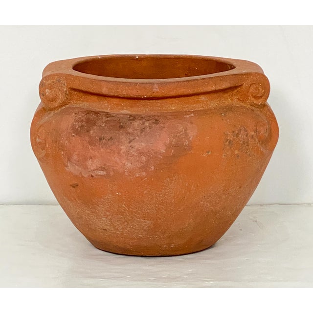 Mid 20th Century English Garden Planter Pots of Terracotta - Two Available - Individually Priced For Sale - Image 5 of 10