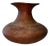 Antique Peruvian Globular Terracotta Vessel with Flared Rim For Sale