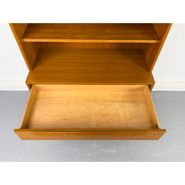 WK Möbel Teak Bookcase with Drawers from WK Möbel, 1960s For Sale - Image 4 of 18