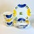 1980s Vintage Coastal Mediterranean Italian Daisy Flora Dinnerware - Set of 17. For Sale - Image 11 of 17