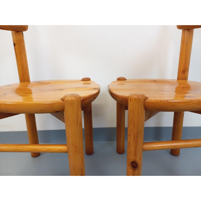 Vintage Scandinavian Pine Chairs from Rainer Daumiller, 1970s, Set of 2 For Sale - Image 10 of 18