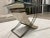 Maitland - Smith 1980s Maitland-Smith Style Tessellated Stone and Iron Sculptural Base Glass Top Side End Table For Sale - Image 4 of 13