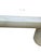 1970s Vintage Postmodern Faux Goatskin Console Table Karl Springer Style Lacquered For Sale - Image 5 of 18