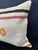 Contemporary Turkish Hemp Pillow Cushion Natural Beige Orange Cushion Cover 20"x20" For Sale - Image 3 of 4