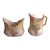 Antique Circa 1920 Porcelain Victorian Open Sugar & Creamer Set- 2 Pieces For Sale