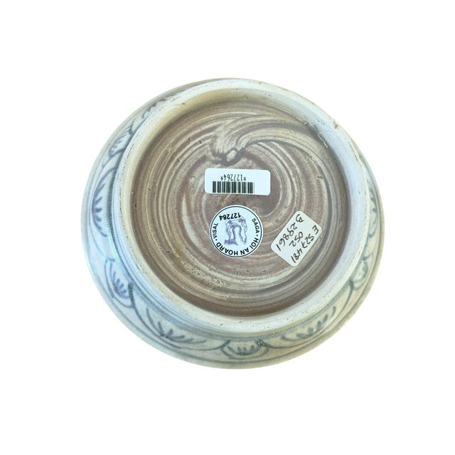 Hoi an Hoard Shipwreck Antique Bowl Late 15th-Early 16th Century 5.25" D For Sale - Image 4 of 5