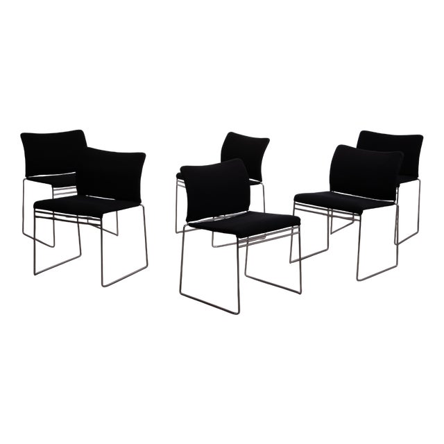 Jano Chairs by Kazuhide Takahama for Simon, 1978, Set of 6 For Sale