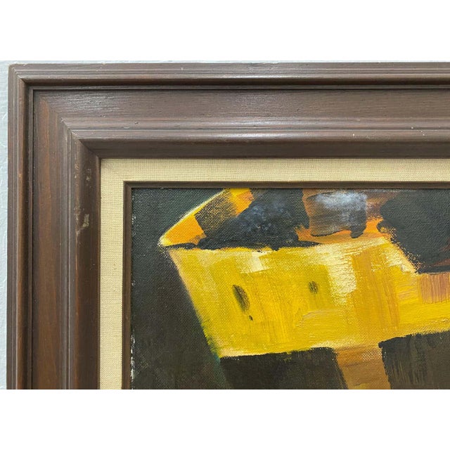 Jack Laycox Mid Century "Tug Boats" Oil Painting c.1960 For Sale - Image 4 of 9
