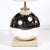 Modernist Mercury Glass Table Lamps With Leather Wrapped Bases by Lorin Marsh For Sale - Image 11 of 17