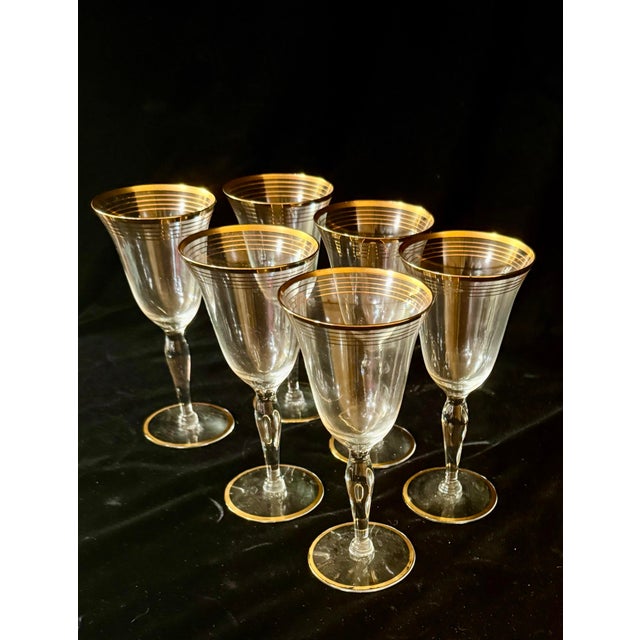 This set of six goblets provides a sophisticated look suitable for serving water, wine, or cordials. They are...