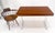 Wood Danish Mid Century Modern Teak Top Chrome Legs Folding Desk Mint For Sale - Image 7 of 12
