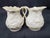 Vintage 3 Piece Belleek Lotus - 2 Creamers and 1 Open Sugar Bowl - TMK-3 - 3rd Black Mark For Sale In Los Angeles - Image 6 of 9