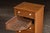 Brown Vintage Oak Six-Drawer Swing-Out Cabinet For Sale - Image 8 of 10