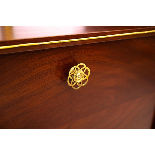Brown Bar Cabinet with Lamp, Eastern Europe, 1970s For Sale - Image 8 of 13