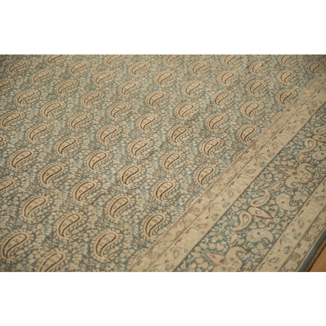 Vintage Distressed Meshed Carpet - 9'4" x 13'5" For Sale - Image 10 of 10