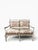 1990s 1990s Sam Moore French Country Toile Cotton Upholstery Fabric Settee For Sale - Image 5 of 12