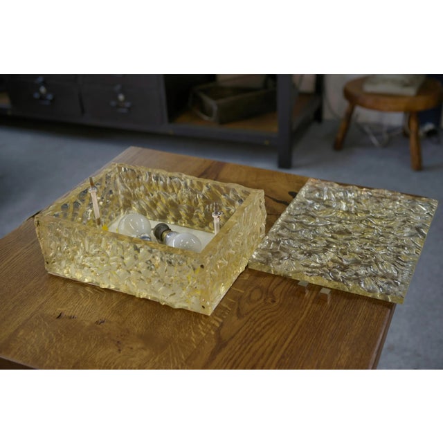 Resin Wall Light by Pierre Disderot for Dallux, 1960s For Sale - Image 4 of 14