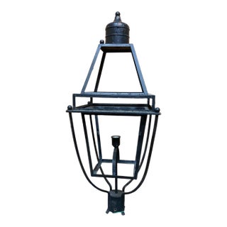 Antique Outdoor Lantern Copper Light For Sale