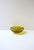 Glass Italian Murano Art Glass Bowl or Ashtray Golden Yellow For Sale - Image 7 of 9