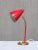 Gold Vintage Norwegian Adjustable Table Lamps in Red Metal and Brass, 1960s, Set of 2 For Sale - Image 8 of 17
