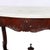 Late 19th Century Antique Carved Walnut Marble Turtle Top Table C1890 For Sale - Image 5 of 13