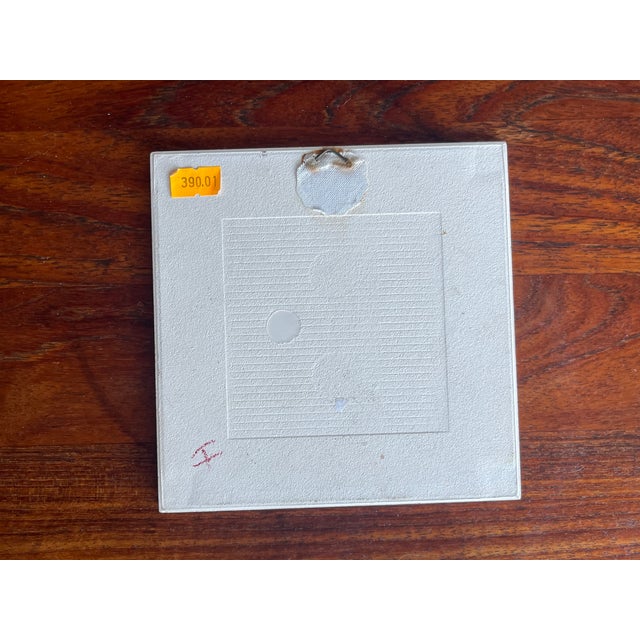 Delft Vintage Polychrome Windmill Tile, Hand Painted. Use this as a trivet. Excellent condition. Dimensions LxW: 6"...