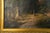 C. Hütt, Landscape, Early 20th Century, Oil on Canvas For Sale - Image 9 of 17