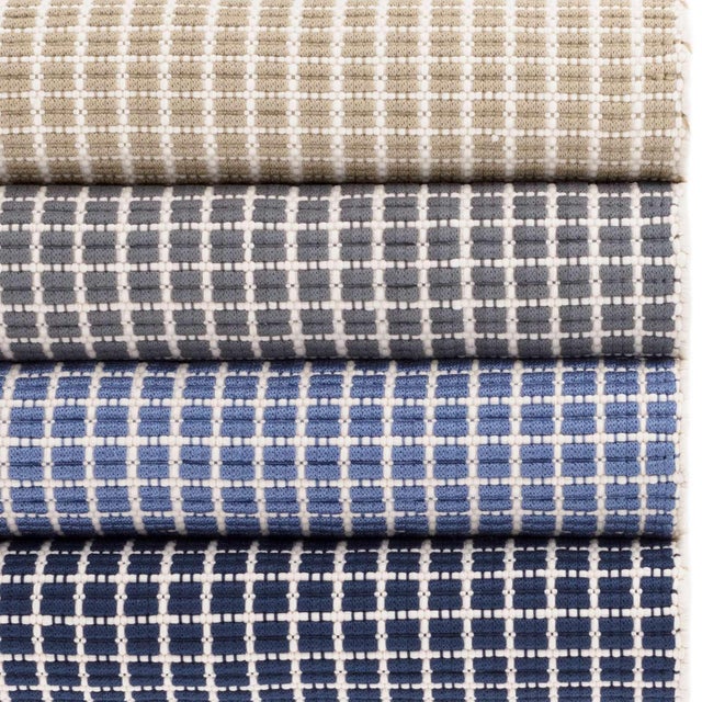 Dash & Albert Dash & Albert by Annie Selke Gridiron Wheat Indoor/Outdoor Rug, 8' 6" x 11' 6" For Sale - Image 4 of 5